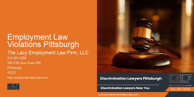 Employment contract attorney Employment Law Violations Pittsburgh