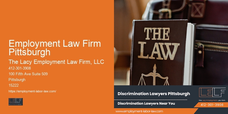 Professional employment law Employment Law Firm Pittsburgh