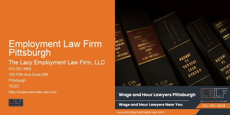 Employment litigation lawyer near me Employment Law Firm Pittsburgh