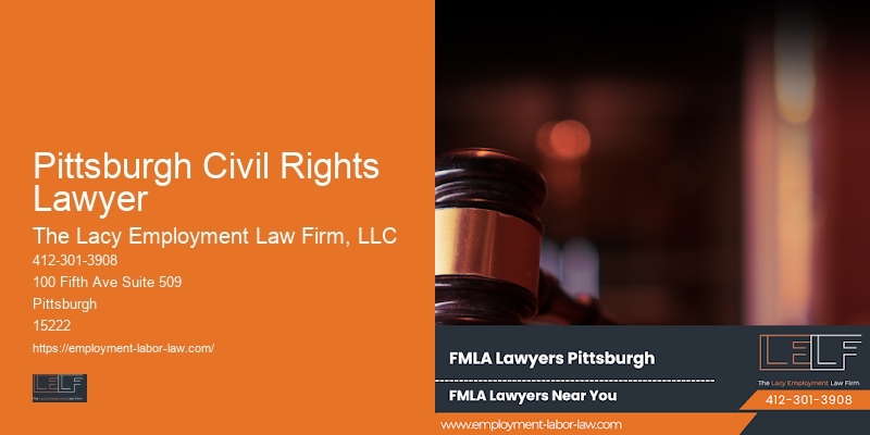 Workplace harassment attorney Pittsburgh Civil Rights Lawyer