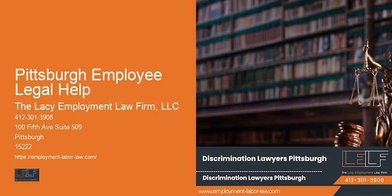 Pittsburgh Employee Legal Help Employment Rights Advocacy Services