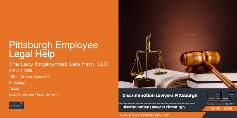 Legal Advocate for Employment Matters in Pittsburgh Employee Legal Help