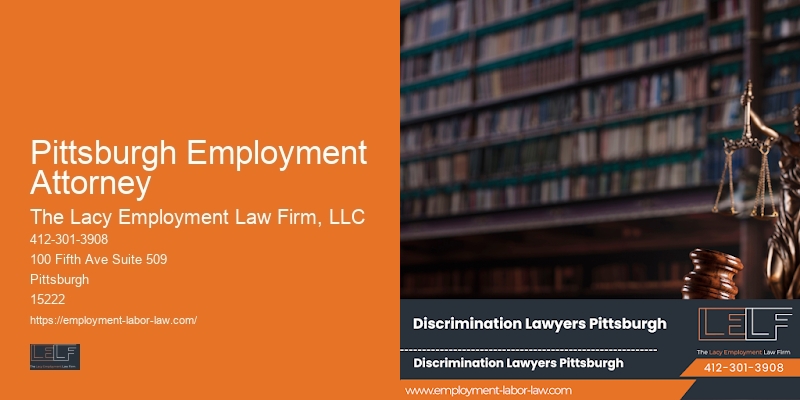 Wrongful termination lawsuit Pittsburgh Employment Attorney