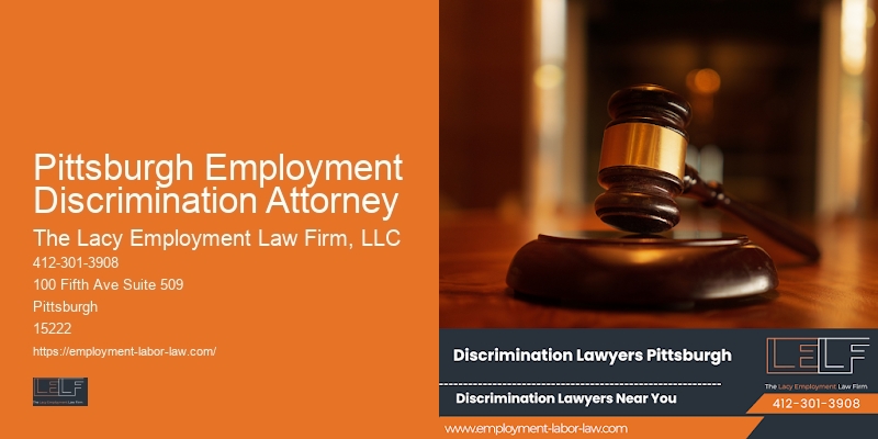 Pittsburgh Employment Discrimination Attorney workplace equity attorney
