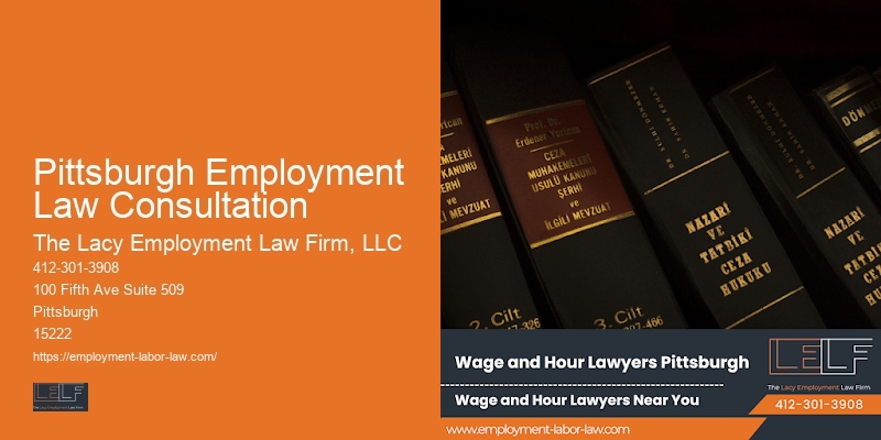 Pittsburgh Employment Law Consultation workplace harassment attorney