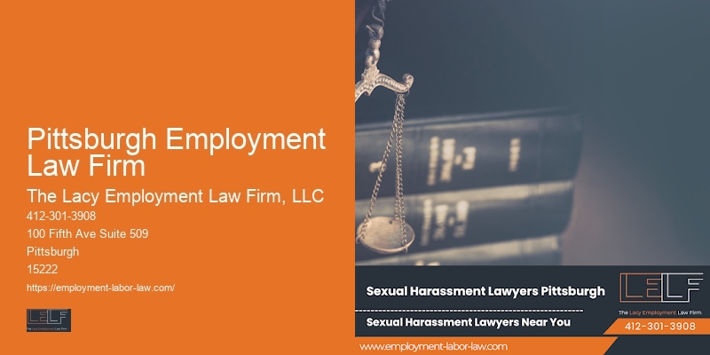 Job Rights Advocacy Services in Pittsburgh Employment Law Firm