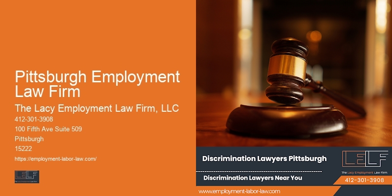 Workplace accommodation lawyer Pittsburgh Employment Law Firm PA