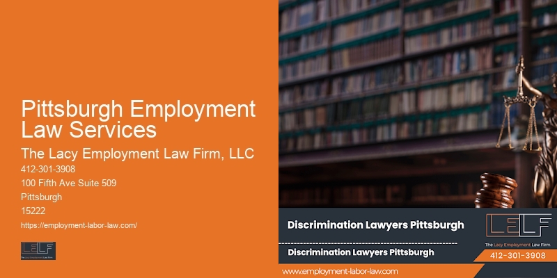 Employment attorney near me Pittsburgh Employment Law Services
