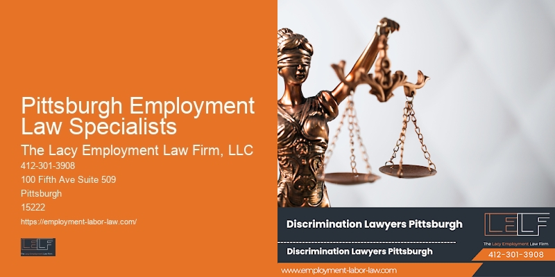 Legal defense for employment disputes Pittsburgh Employment Law Specialists