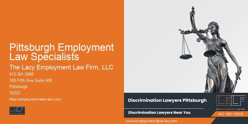 Pittsburgh Employment Law Specialists disability accommodation lawyer