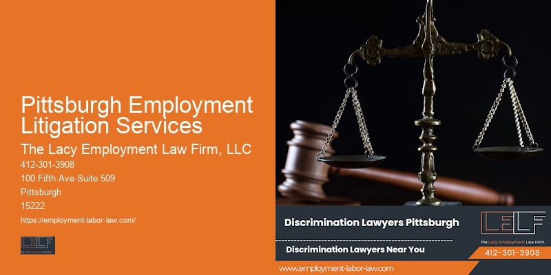 Employment law advice for employees Pittsburgh Employment Litigation Services