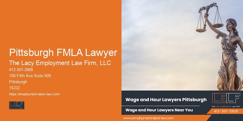 Employment Law Firms Pittsburgh FMLA Lawyer