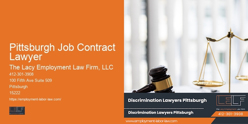 Employment contract lawyer Pittsburgh Job Contract Lawyer