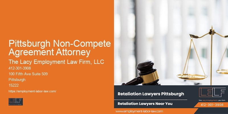Employment Discrimination Litigation in Pittsburgh Non-Compete Agreement Attorney