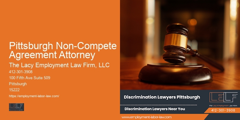 Experienced employment lawyer Pittsburgh Non-Compete Agreement Attorney