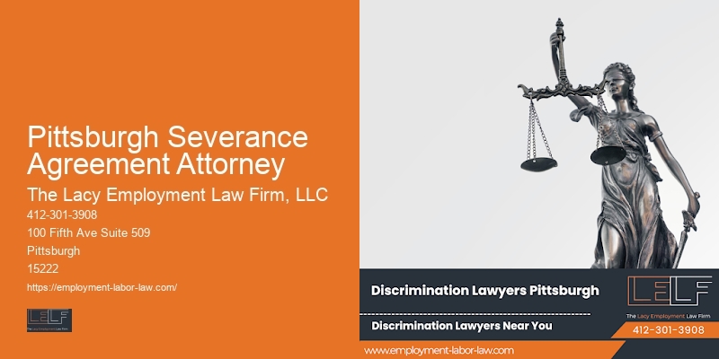 Civil Rights in the Workplace Pittsburgh Severance Agreement Attorney