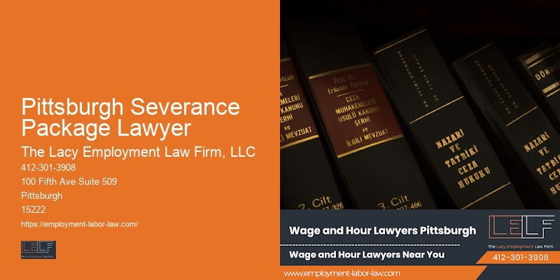 Retaliation lawsuit Pittsburgh Severance Package Lawyer