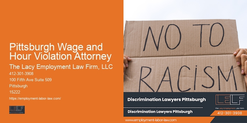 Pittsburgh Wage and Hour Violation Attorney Employment Law Consultation