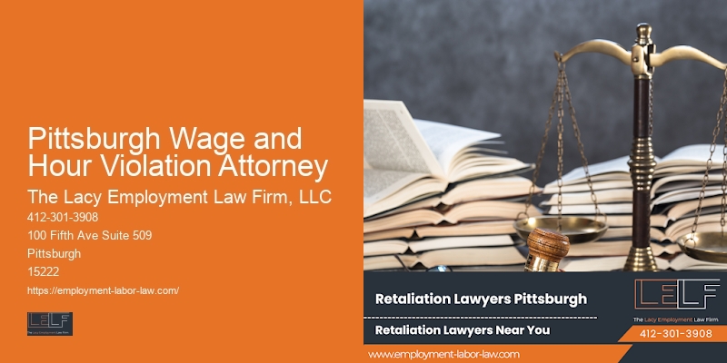 Pittsburgh Wage and Hour Violation Attorney wrongful termination law firm