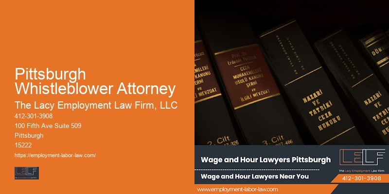 Employee Termination Law Pittsburgh Whistleblower Attorney