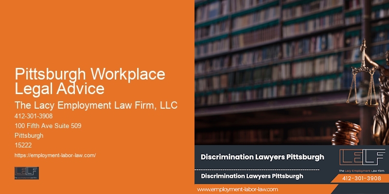 Legal services for Pittsburgh Workplace Legal Advice workers