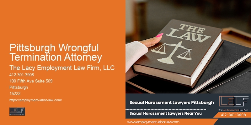 Age discrimination attorney Pittsburgh Wrongful Termination Attorney PA
