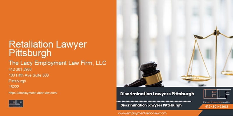 Legal Services for Employment Law Compliance in Retaliation Lawyer Pittsburgh