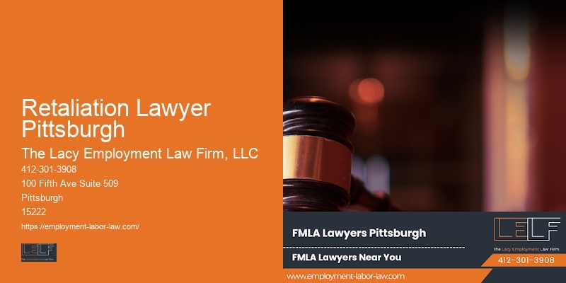Employee rights law firm near me Retaliation Lawyer Pittsburgh PA