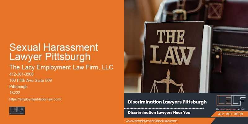 Lawyer for Employment Claims in Sexual Harassment Lawyer Pittsburgh