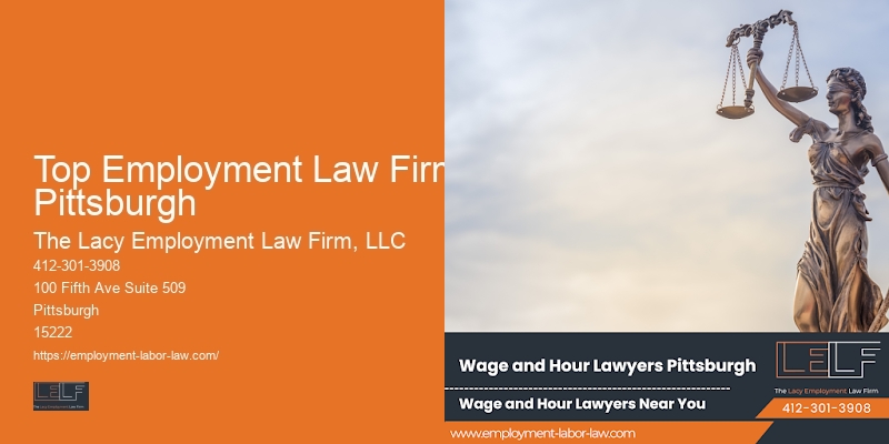 Top Employment Law Firm Pittsburgh workplace discrimination lawyer