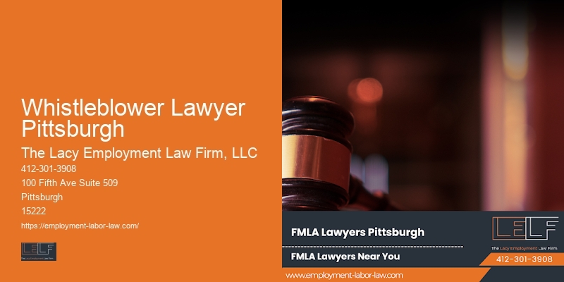 Whistleblower Lawyer Pittsburgh employee law advocate