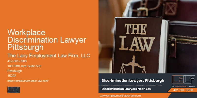 Workplace Discrimination Lawyer Pittsburgh Employment Legal Services