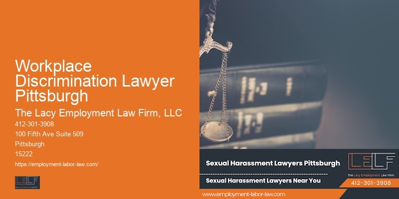 Workplace Discrimination Lawyer Pittsburgh employment dispute resolution