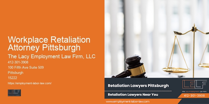 Wrongful termination attorney near me Workplace Retaliation Attorney Pittsburgh