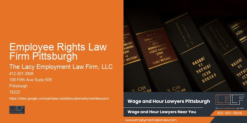 Employee Rights Law Firm Pittsburgh employment law mediation