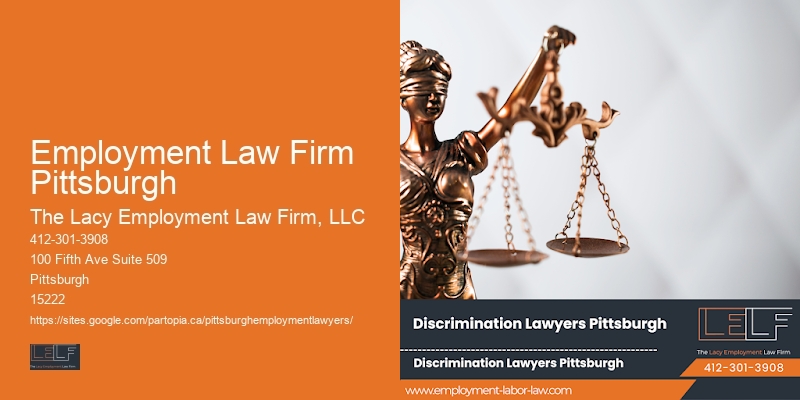 Legal counsel for Employment Law Firm Pittsburgh workers