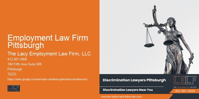 Employment Law Firm Pittsburgh Lawyer for Wrongful Termination Claims