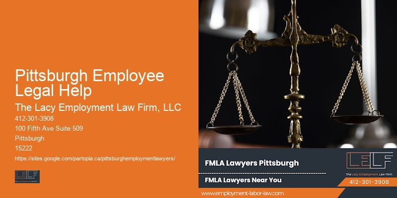 Pittsburgh Employee Legal Help