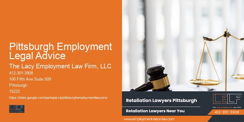 Legal Expert for Job Rights Issues in Pittsburgh Employment Legal Advice