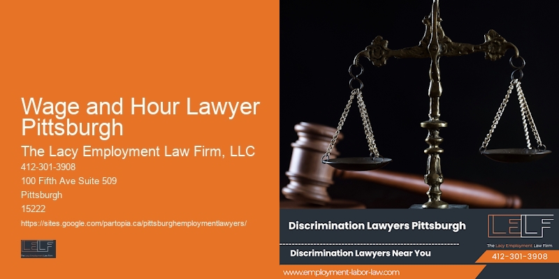 Employment Law Consultation Free Wage and Hour Lawyer Pittsburgh
