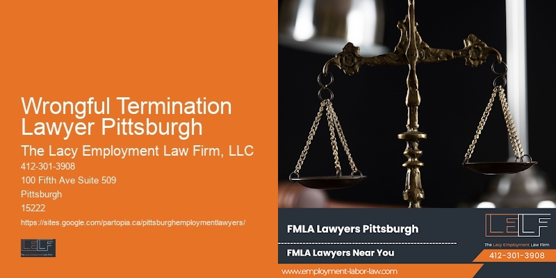 Wrongful Termination Lawyer Pittsburgh