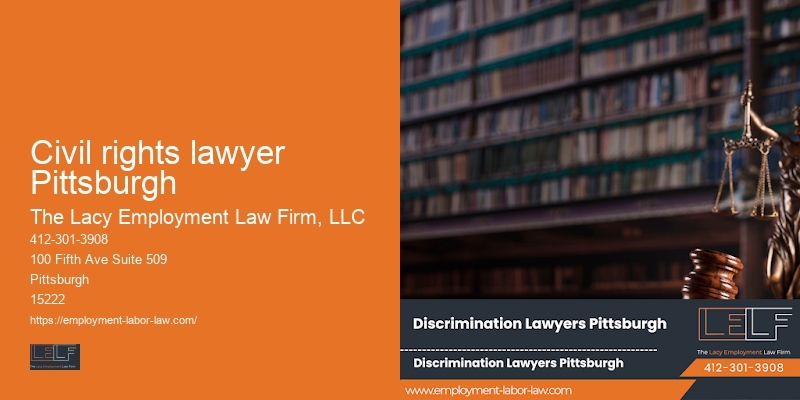 Employment Law Guidance Civil rights lawyer Pittsburgh