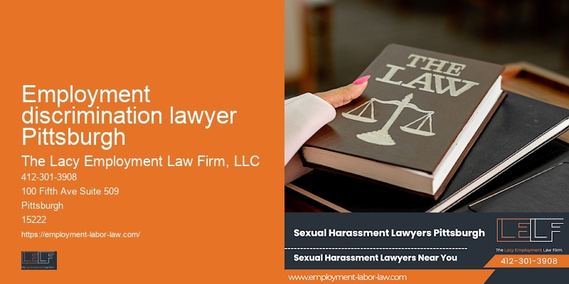 Employment discrimination lawyer Pittsburgh severance attorney
