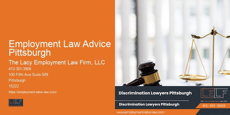 Workplace Fairness Lawyer Employment Law Advice Pittsburgh