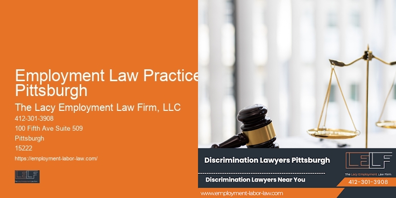 Attorney for Job Contract Disputes in Employment Law Practice Pittsburgh