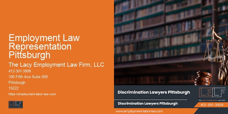 Sexual harassment attorney Employment Law Representation Pittsburgh
