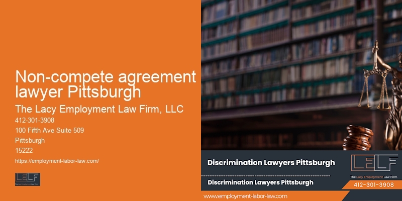 Mediation Services for Employment Law in Non-compete agreement lawyer Pittsburgh