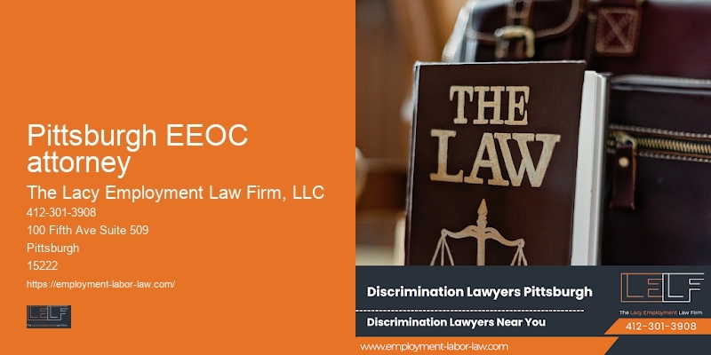 Pittsburgh EEOC attorney Employment Law Consultation Services