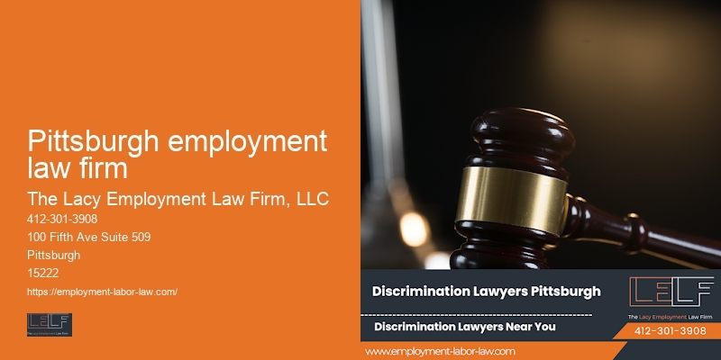 Pittsburgh employment law firm