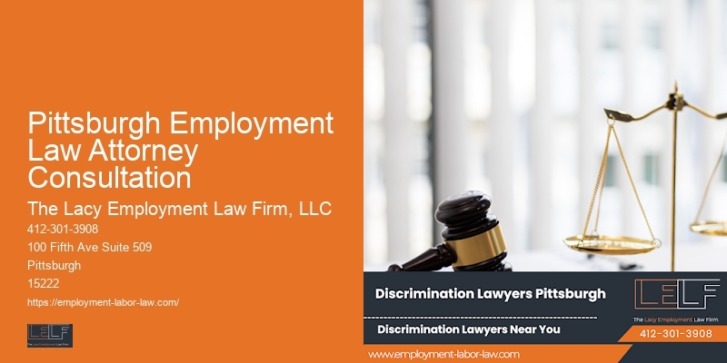 Employee rights lawyer Pittsburgh Employment Law Attorney Consultation PA